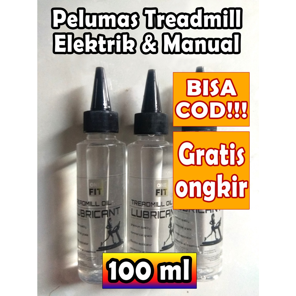 Oli treadmill 100ml elektrik manual lubricate oil treadmill lubricant oil minyak pelumas treadmill