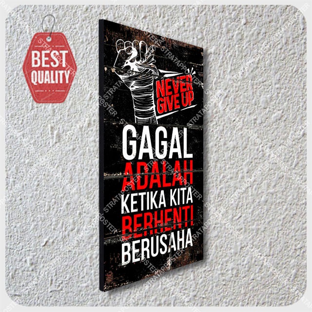 Poster Motivasi Pajangan dinding Dekorasi Hiasan dinding Poster dinding Wall decor 143020STR