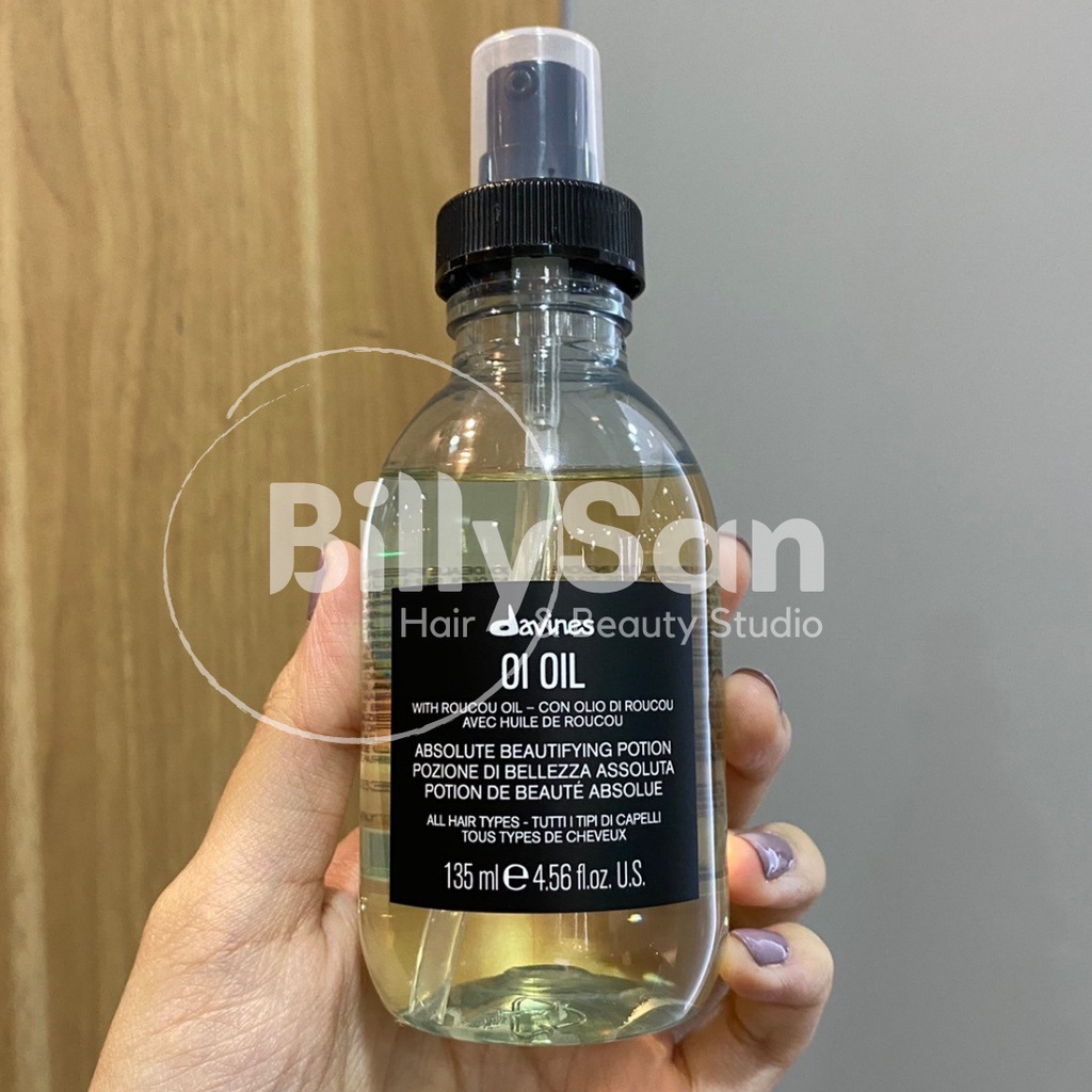 

Davines OI Oil 135ml. Minyak rambut anti frizz, rambut kering, dry hair