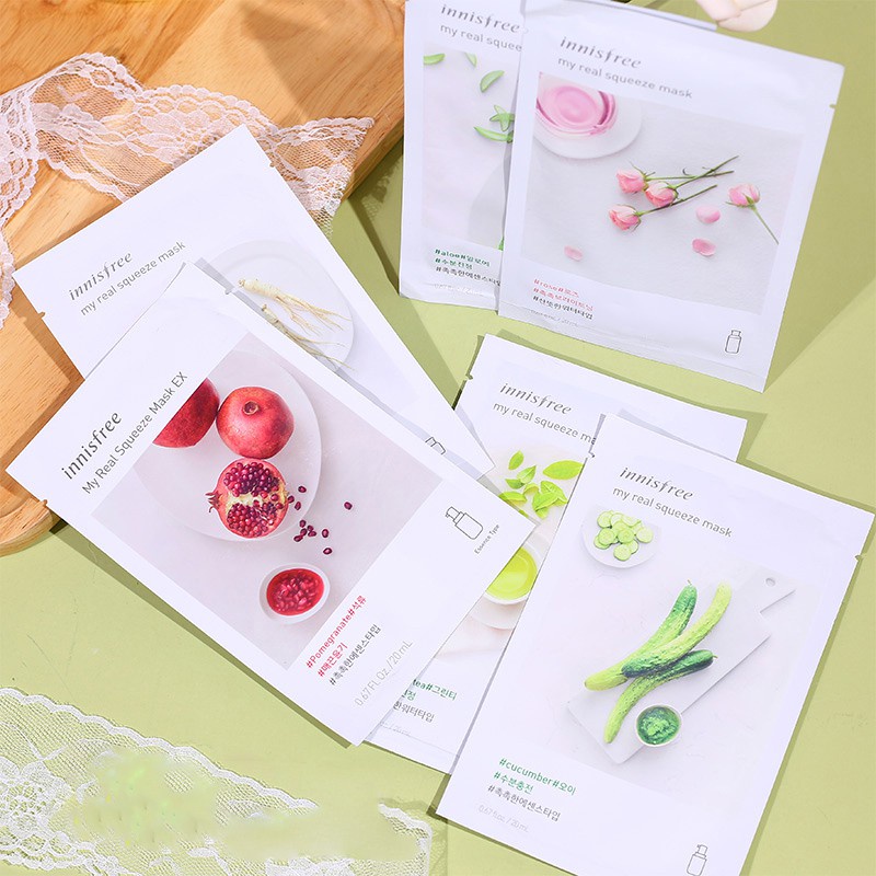 Innisfree Sheet Mask My Real Squeeze Original 100%