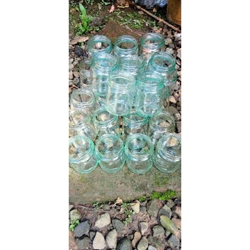 paket 5 botol ,botol cupang botol selai botol kecil