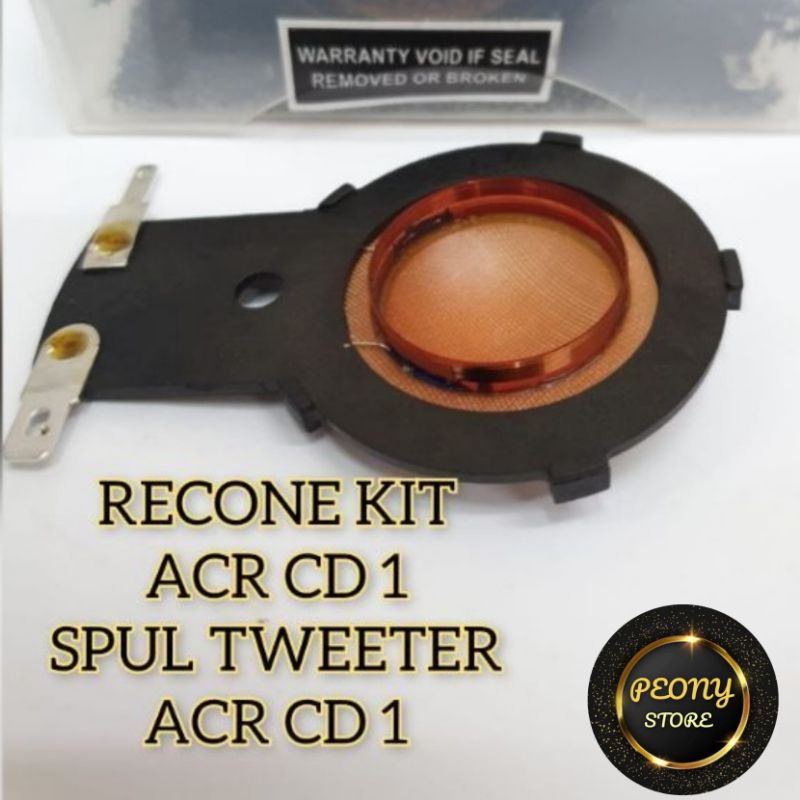 SPUL TWEETER ACR CD 1 ASLI RECONE KIT ACR SPUL ACR CD1 ORIGINAL