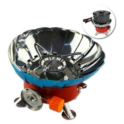 Alat Masak Kompor Kemping Anti Angin Gunung. Camping Stove Windproof