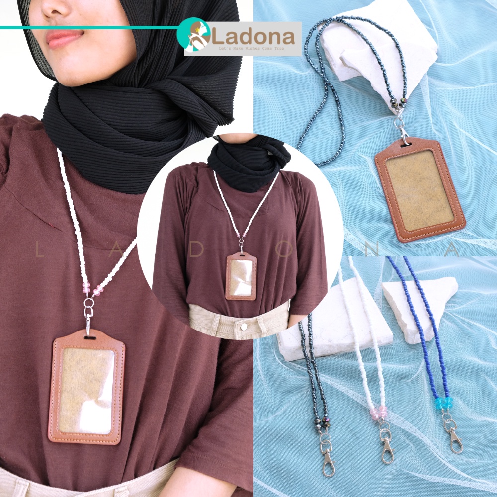 

Gantungan Id Card Tali Crystal Name Tag Id Card Holder ID03