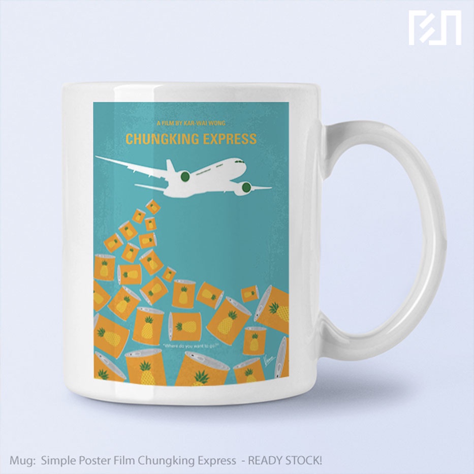 Gelas Cangkir Mug Simple Poster Film Chungking Express