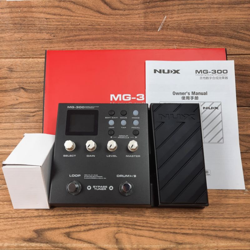 Jual Efek Effect Gitar Guitar Nux MG 300 Original Modelling Processor