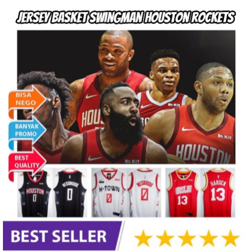 Jersey Basket Swingman / Jersey Basket Import Swingman Houston Rockets