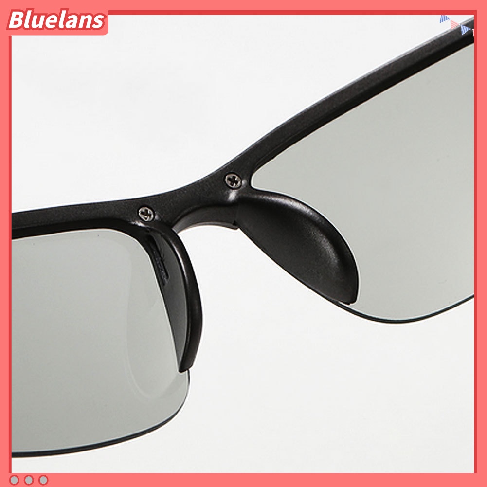 Bluelans Photochromic Polarized Lenses Outdoor Travel Fishing Anti-UV Men Sunglasses