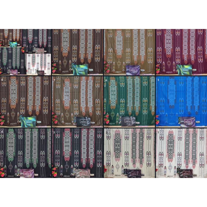 sarung ardan family motif semeru