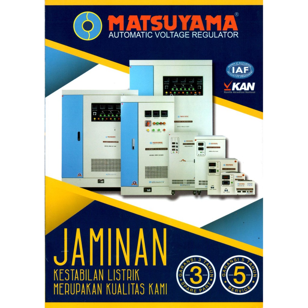 MATSUYAMA Stabilizer 2 KVA - LD 140V 1P stavol 2000 VA AVR STAVOLT 2000VA 2GS MATSUYAMA 2000VA