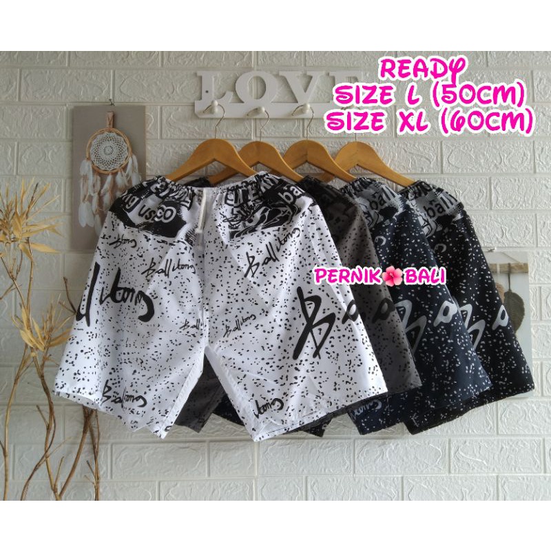 Celana pendek 50cm kolor Balibong Cowok PernikBali