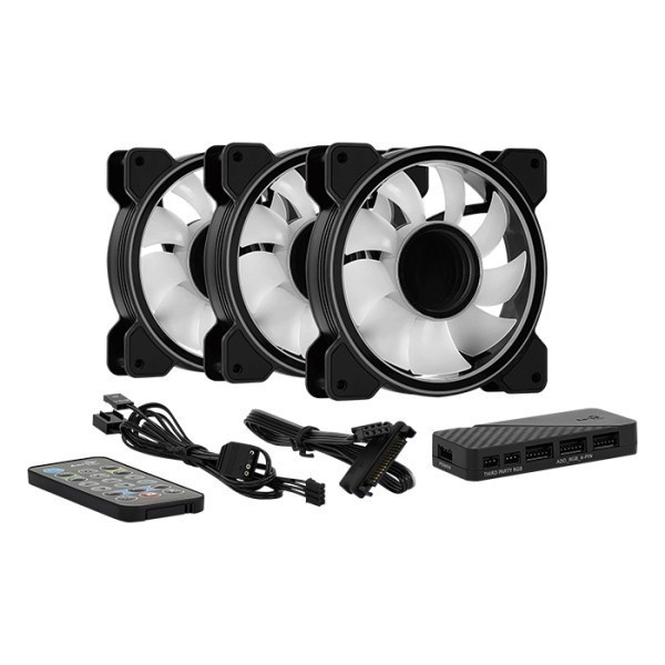 Aerocool Mirage 12 ARGB Pro 12CM ARGB Fan 3in1 + Remote Control