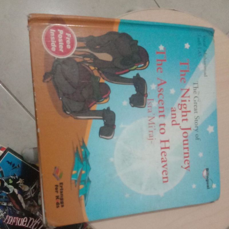 buku anak the great story of the night journey and the ascent to heaven(isra'mi'raj-)