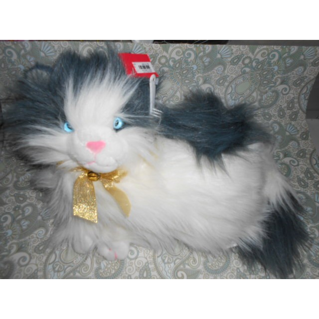 boneka dacron kucing cantik berbulu lebat
