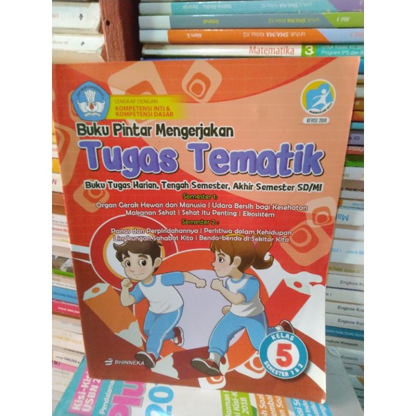 buku tugas tematik kelas 5