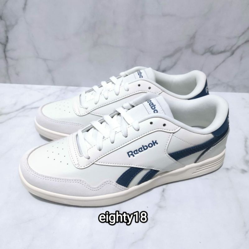 Reebok ROYAL TECHQUE T Men's Sneakers Shoes - White/Navy - Original Resmi Store