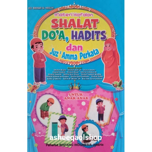 Buku Materi Hafalan Shalat Doa Hadits Dan Juz Amma Perkata Untuk Anak