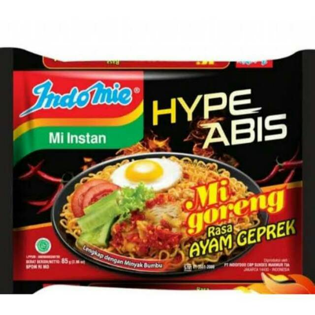 Indomie Mi Instan Goreng Ayam Geprek 85G