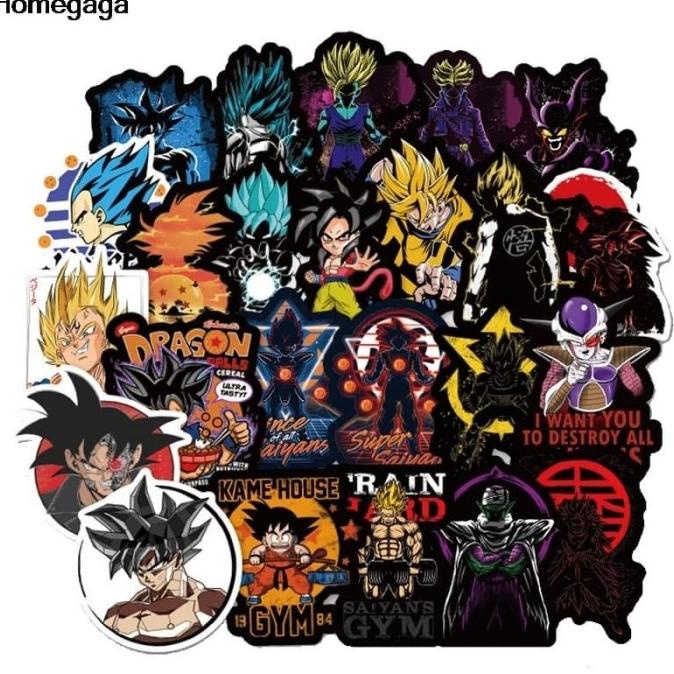 

(BISA COD) S009 STICKER 100 PCS DRAGONBALL DESIGN MURAH Kode 1103
