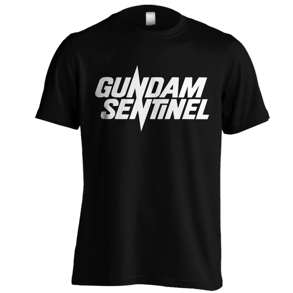 BAJU KAOS DISTRO GUNDAM SENTINEL - 02 HITAM DONGKER XS - 6XL