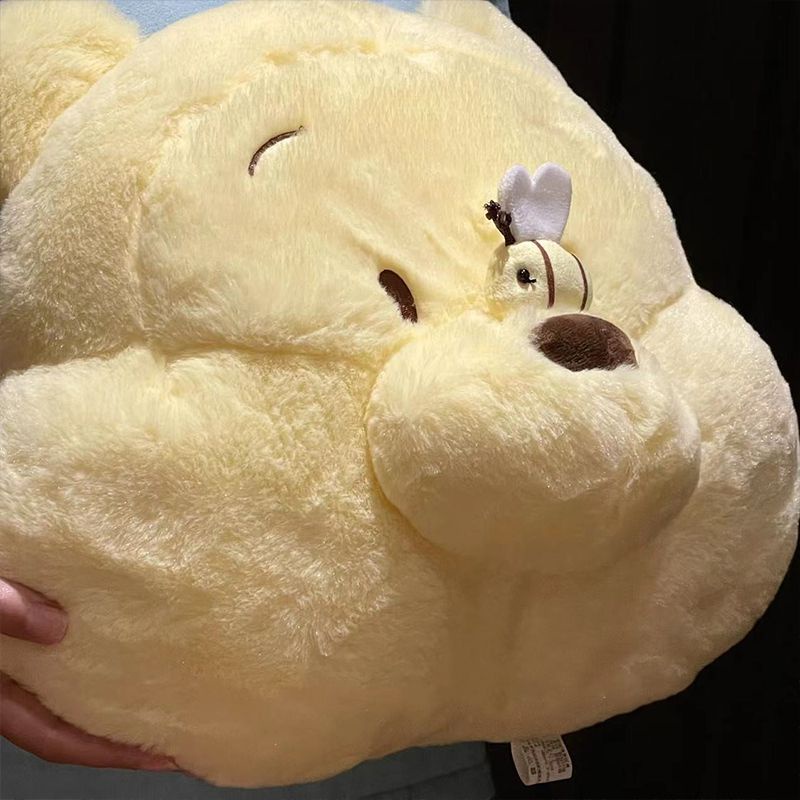 Winnie The Pooh Cute Pooh Big Pillow Bear Poop Plush Doll Bed Cushion Car Headrest Girlfriend Birthday Present