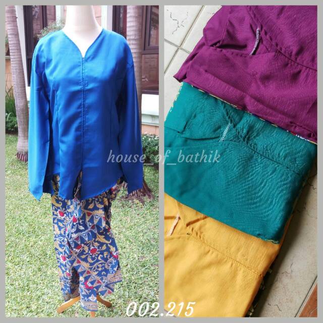 Setelan batik wanita lilit