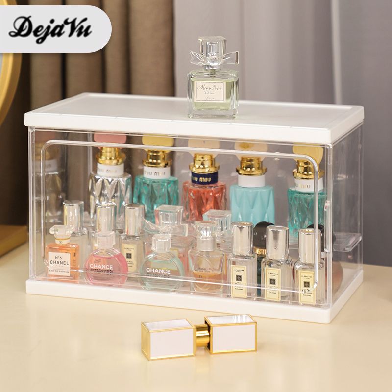Dejavu Rak Parfum Acrylic Tempat Kotak Kosmetik Penyimpanan