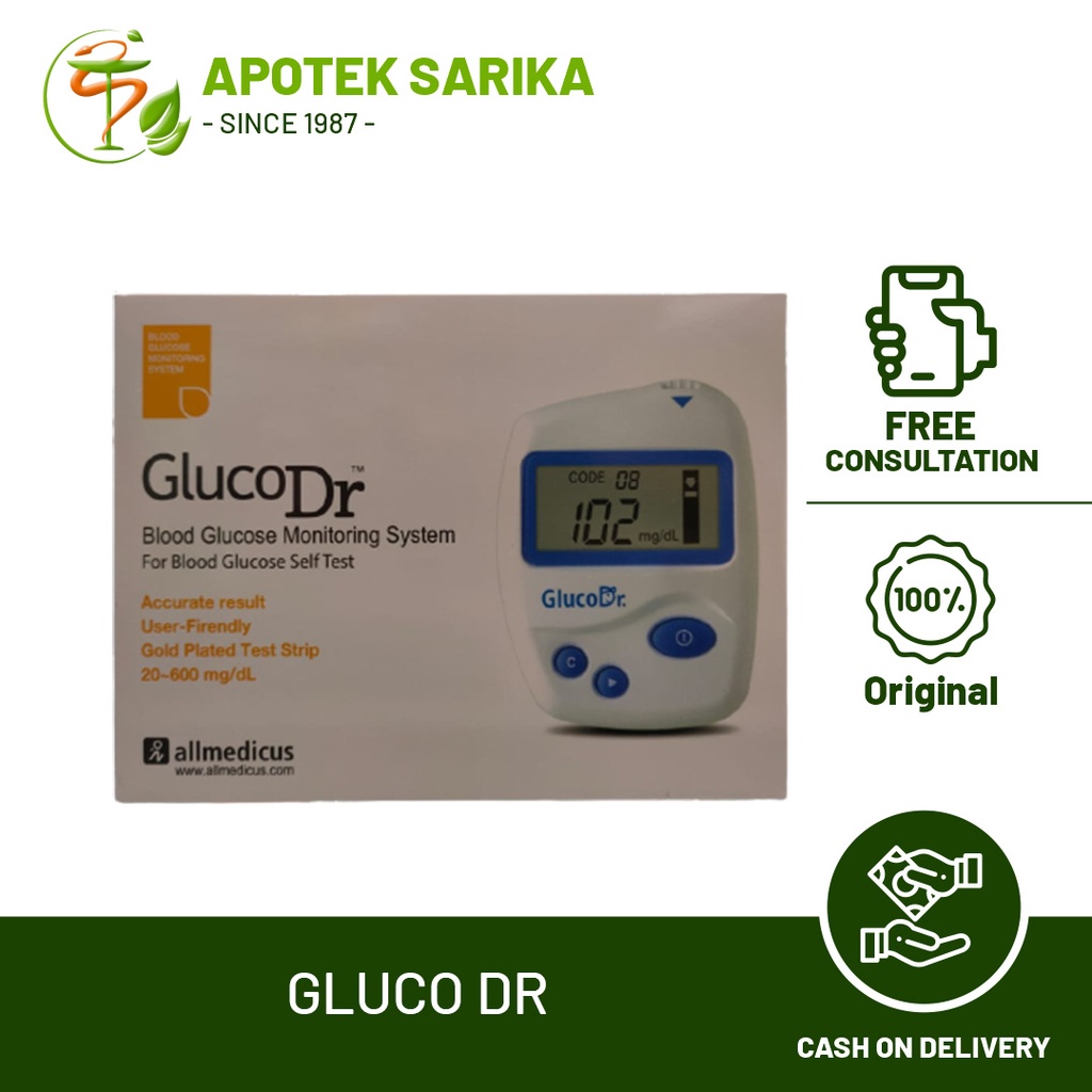 Gluco Dr (Alat Ukur Gula Darah)