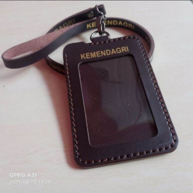 

Kalung ID Card Name Tag KEMENDAGRI Coklat