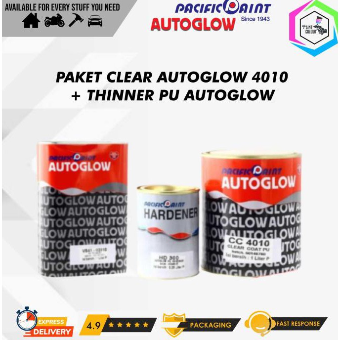 Yang Dicari] Paket Clear Coat Autoglow 4010 + Thinner Autoglow Pu