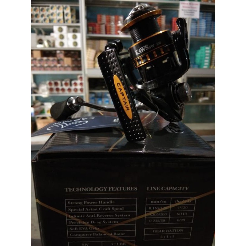 reel captain kaws 800