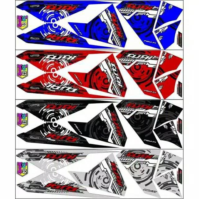 STRIPING VARIASI MOTOR HONDA NEW VARIO 125-150 EPS 2015 2016 2017 STIKER VARIASI MOTOR HONDA