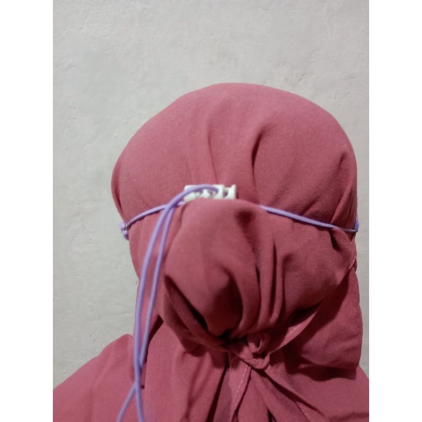 Strap Masker Hijab Strap Masker 2in1 Strap Masker Custom Nama