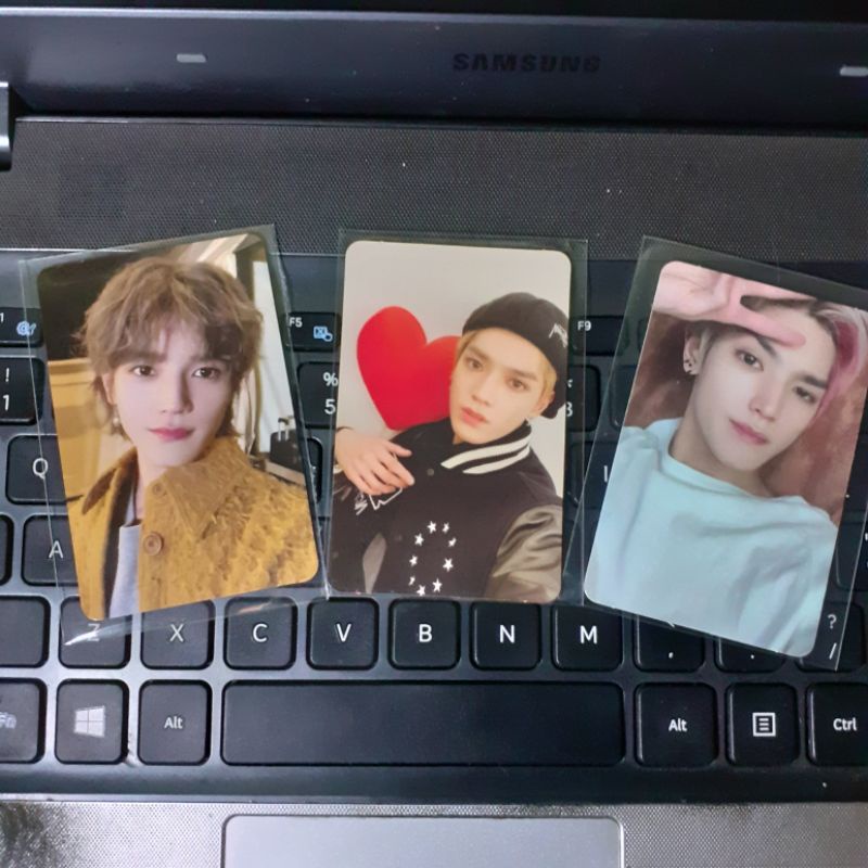SALE❣PC CC NCT TAEYONG NEOZONE C DEPARTURE ARRIVAL PHOTOPACK 1ST 2ND PLAYER MANGAP BONEKA