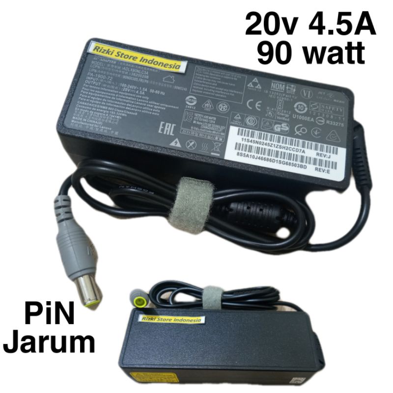 Adaptor Charger Laptop Lenovo Thinkpad B490 E130 R400 20V 4.5A