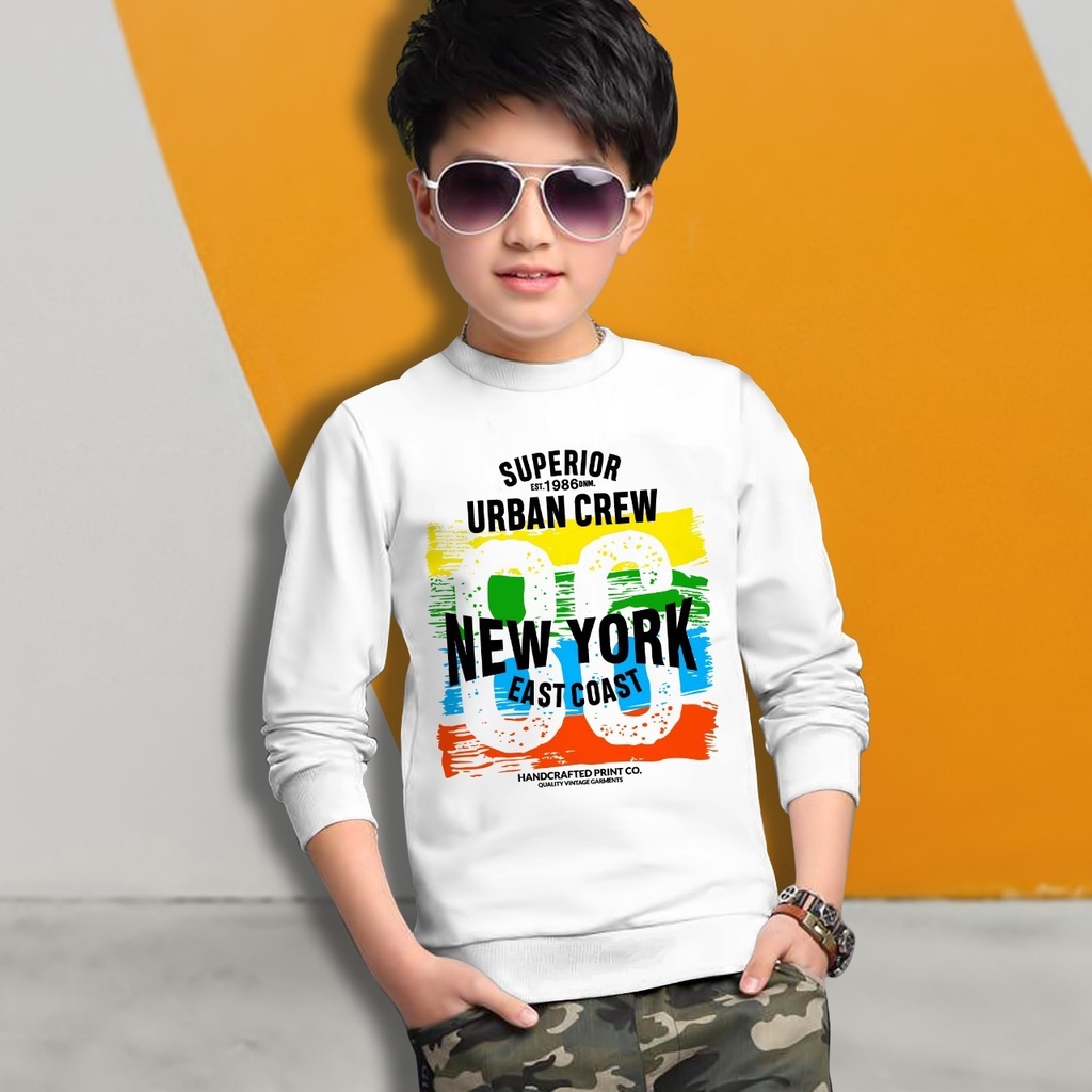 Switer Urban Terbaru / Sweater Anak Laki-laki /  Sweeter Gaming Bahan Babyterry / FLAVA_STORE