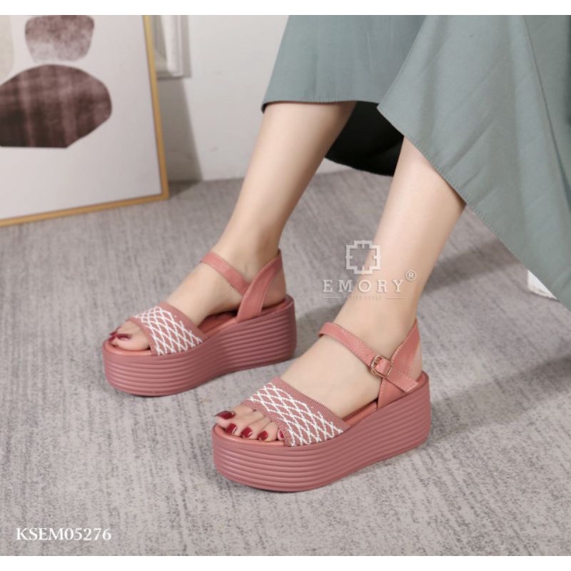 sepatu wanita wedges EMORY Virginia KSEMO5276
