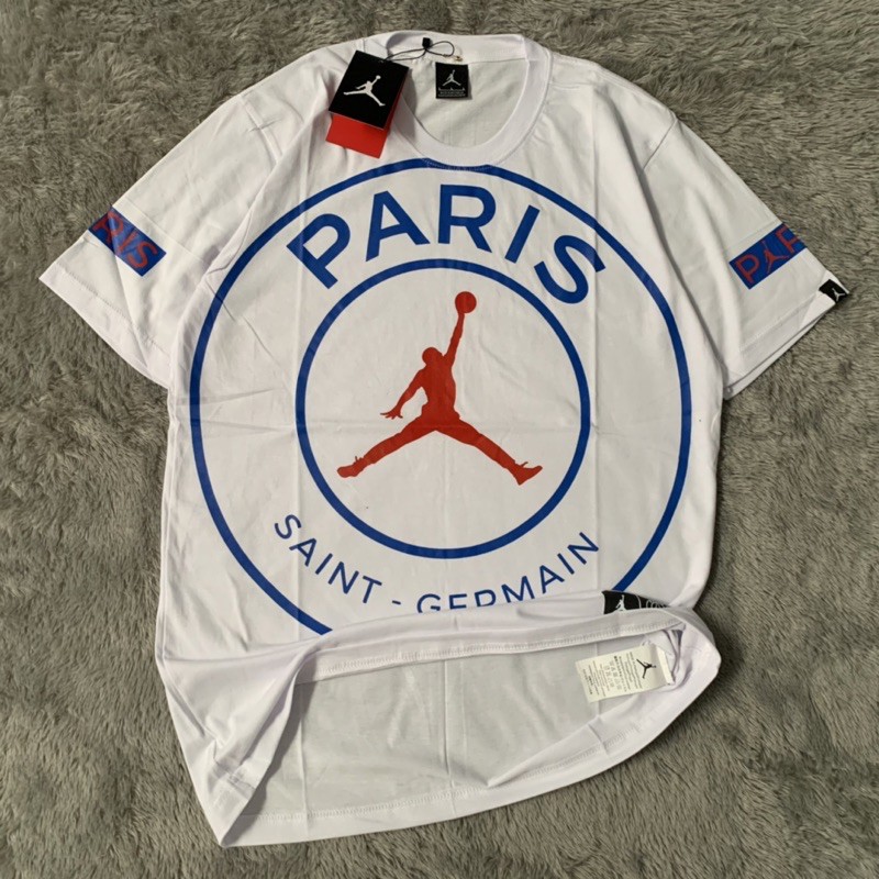 Kaos Tshirt Air Jordan X Psg Fulltag &amp; Lebel