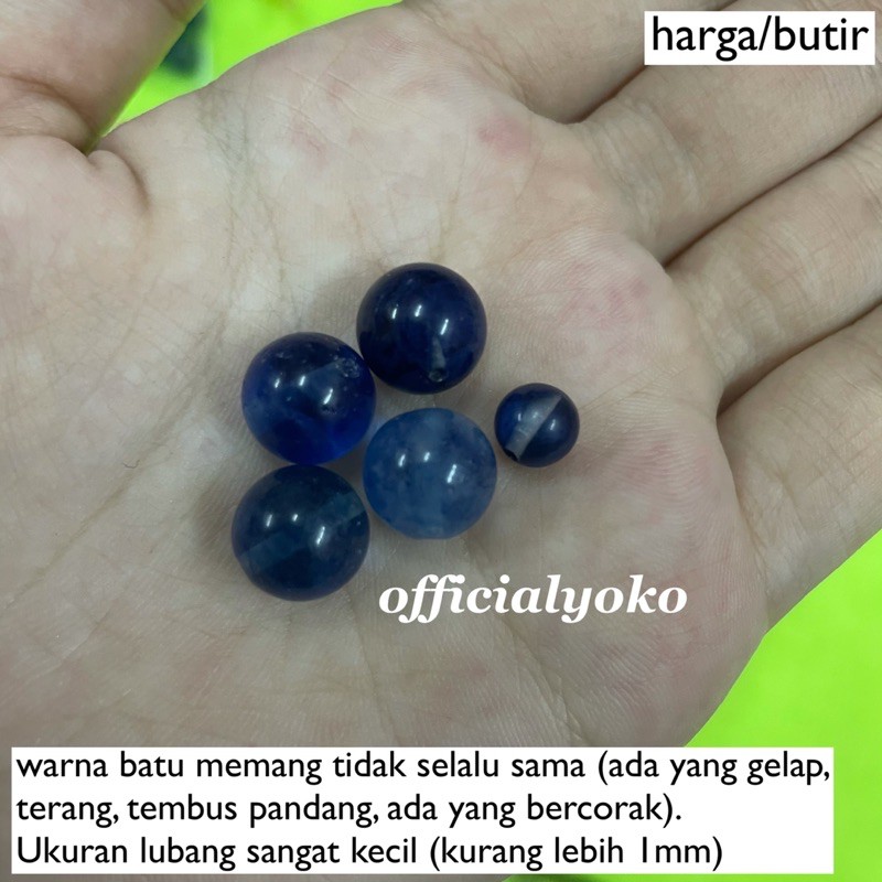 Batu/Stone Blue Watermelon per butir (Limited Edition)