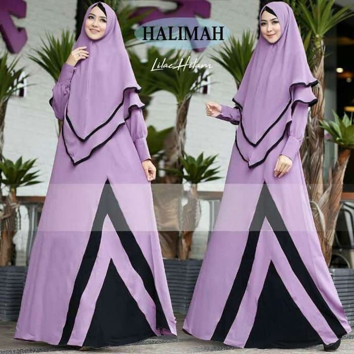 GAMIS KATUN JUMBO SAMIRA DRESS SUPER BIG SIZE GANIS GAMIA JUNBO KATUN BY DENORA FASHION MUSLIM I.396