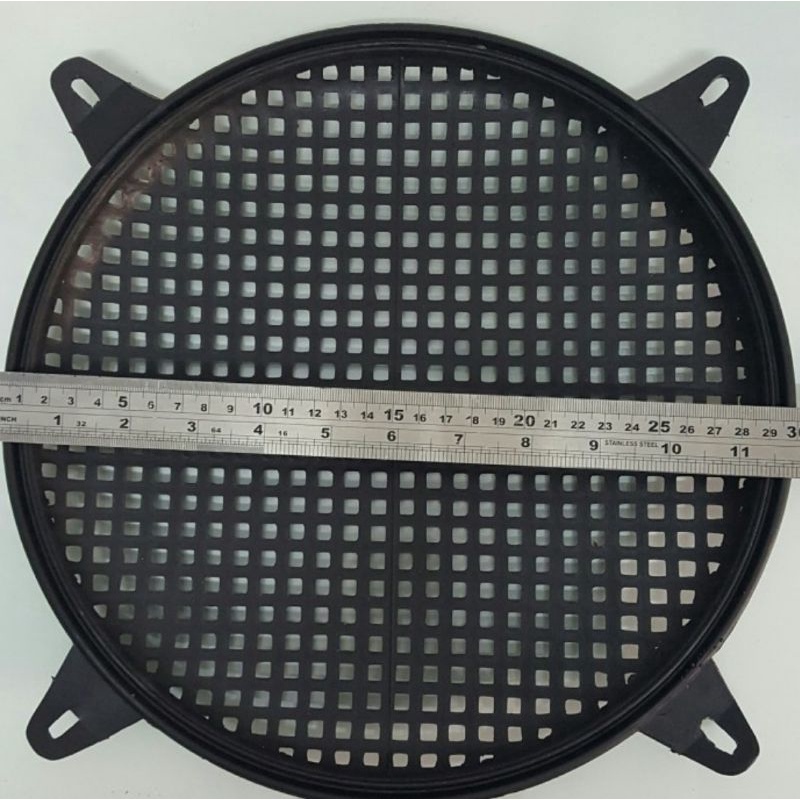 Grill Speaker Bulat 12"/Cover Speaker/Ram Grill Speaker/Tutup Speaker