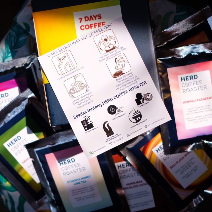 

vd201r 7-Days Coffee Instant Coffee Drip By Herd Coffee Ds20X11