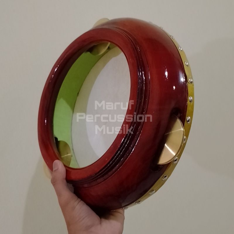 Rebana Hadroh Jepara (Satuan) Kayu Mahoni Kuningan