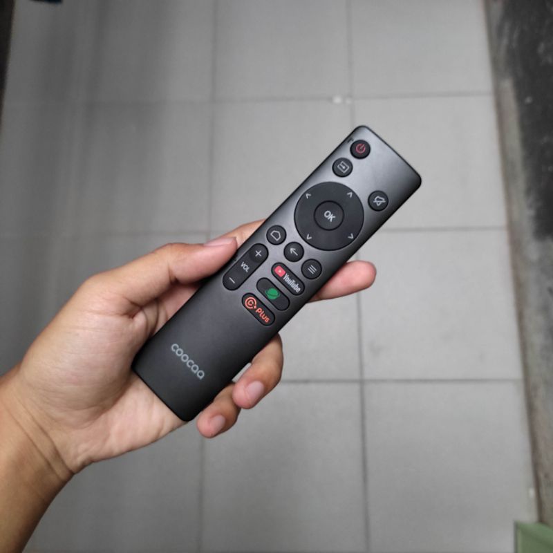 Remote TV COOCAA Original Smart Android TV Terbaru Dengan Youtube 100% Original - Remote TV COOCAA A