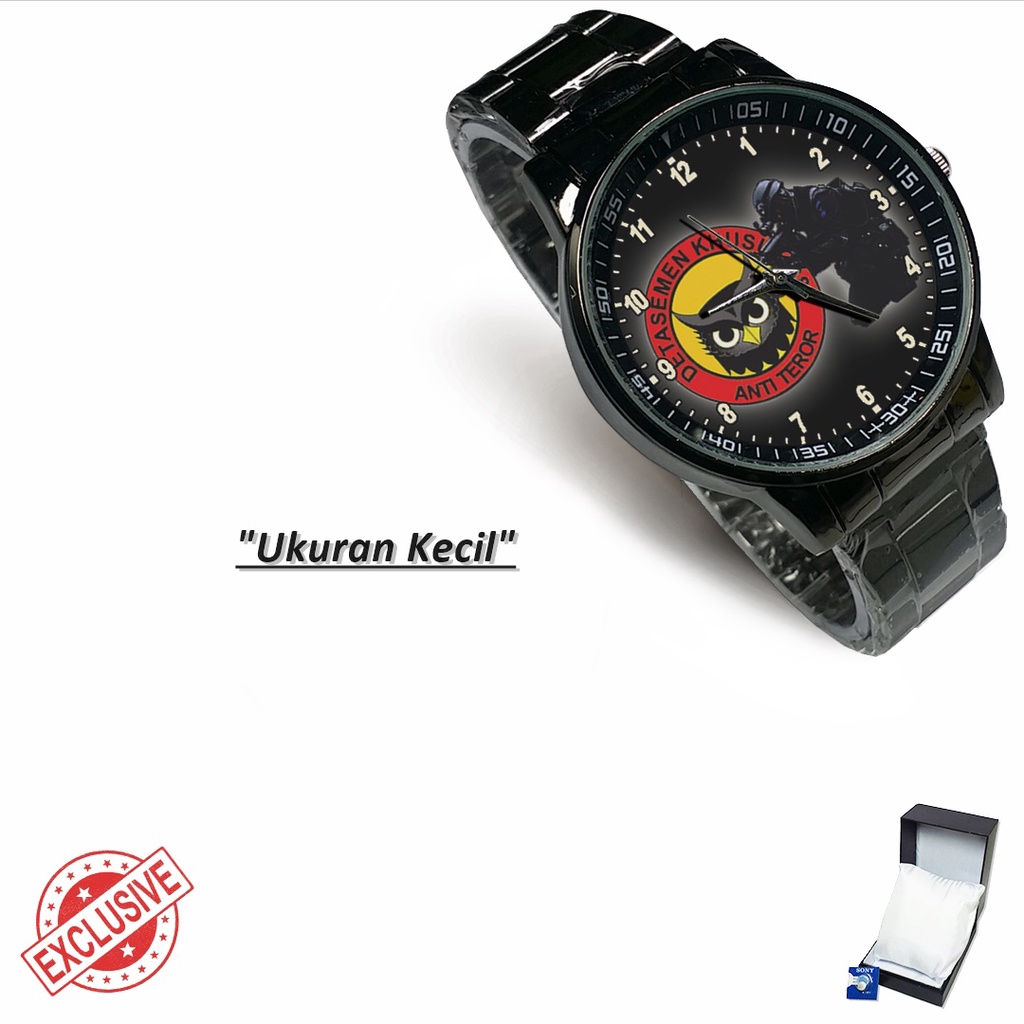 Jam Tangan Rantai Couple ANTI TEROR DENSUS 88 (Keren)