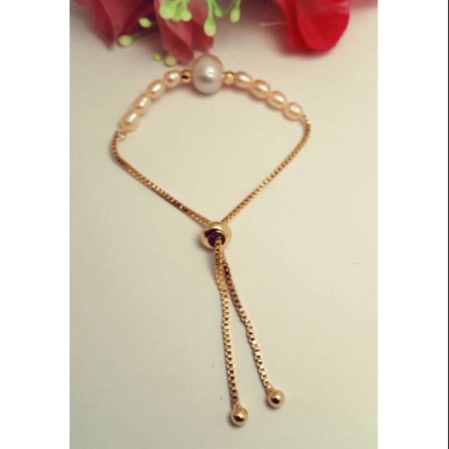 Gelang Serut Mutiara Lombok