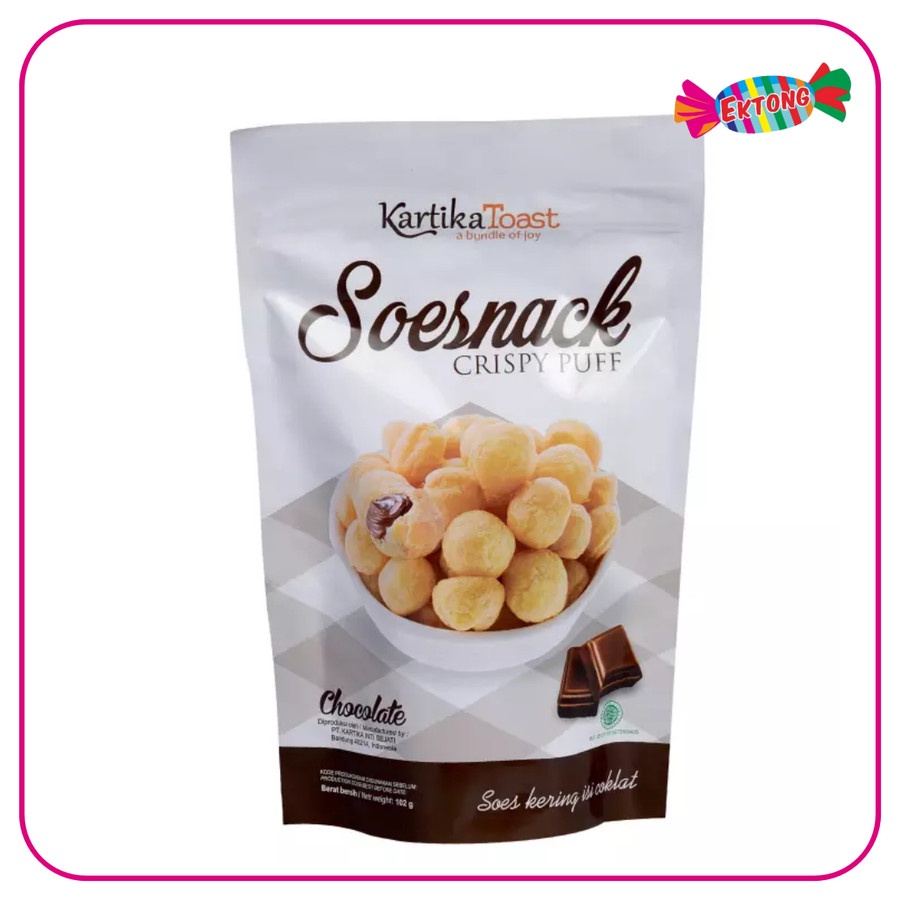 

KARTIKA TOAST Soes Snack COKLAT 51gr