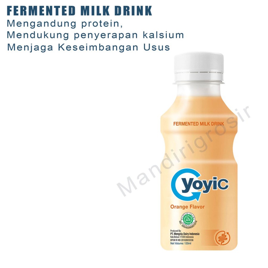 MINUMAN SUSU FERMENTASI * YOYIC * 130ML * 6 PCS