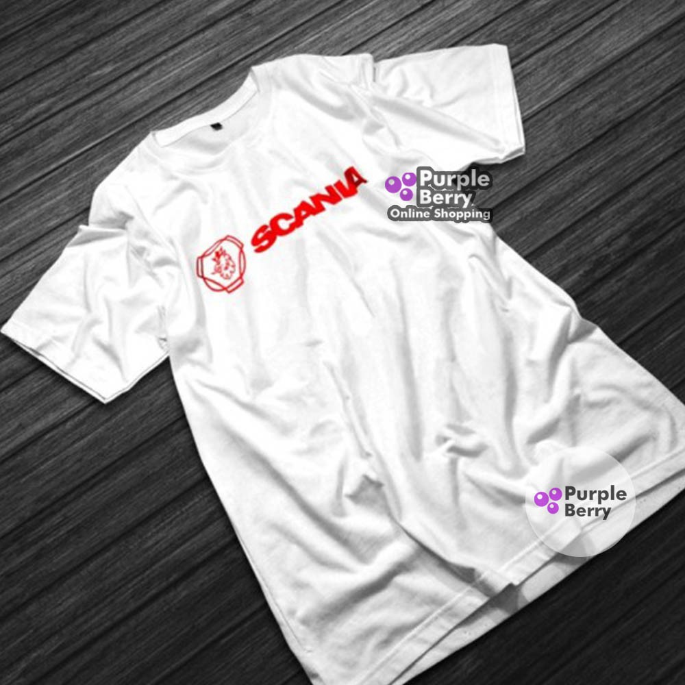 kapake concept original Kaos Baju Bismania Scania Logo Simple Tshirt Distro Pecinta Bus Shd Jetbus