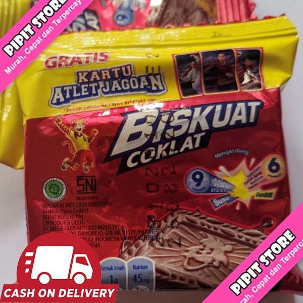 

Biskuat Legendaris MAKANAN Kemasan Mini Dalamnya Isi 2 1rtg 10bungkus